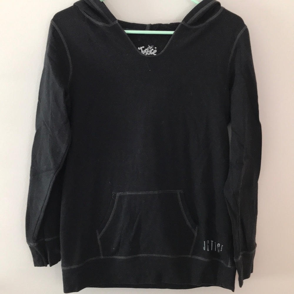 💓 Justice Black Hoodie